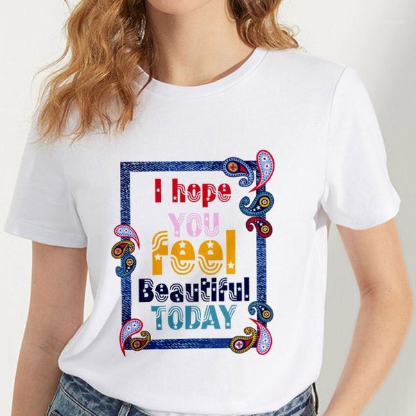 women's t-shirt harajuku thin section t shirt women clothing tshirt femme summer artistic english alphabet printed personality, White
women's t-shirt harajuku thin section t shirt women clothing tshirt femme summer artistic english alphabet printed personality, White