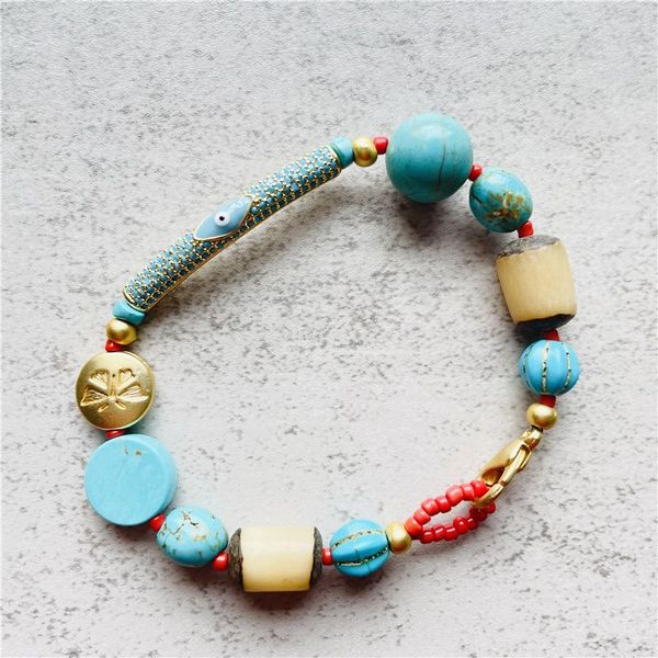 fashion designer turquoise jewelry beaded bracelets for women strand bracelet woman's evil eye accessories beaded, strands, Black
fashion designer turquoise jewelry beaded bracelets for women strand bracelet woman's evil eye accessories beaded, strands, Black
