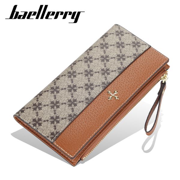 baellerry new women's leather blocking printing large capacity multi card mobile phone zipper hand bag, Red;black
baellerry new women's leather blocking printing large capacity multi card mobile phone zipper hand bag, Red;black
