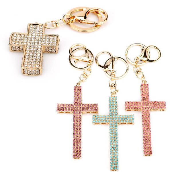 keychains fashion crystal cross keychain religious christian jesus rhinestones women prayer god bless gift souvenir keyring, Silver
keychains fashion crystal cross keychain religious christian jesus rhinestones women prayer god bless gift souvenir keyring, Silver