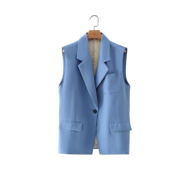 women's vests spring and autumn casual solid color single-button pocket decorative vest, Black;white
women's vests spring and autumn casual solid color single-button pocket decorative vest, Black;white