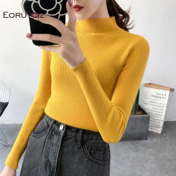 women's sweaters eorutciz winter slim turtleneck sweater women pullovers vintage knitting autumn short basic lm479, White;black
women's sweaters eorutciz winter slim turtleneck sweater women pullovers vintage knitting autumn short basic lm479, White;black