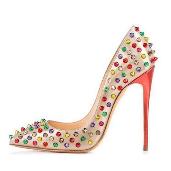 high heels shoes women colorful rivet singe mixed colors pointed toe thin party fashion shallow wedding sandal dress, Black
high heels shoes women colorful rivet singe mixed colors pointed toe thin party fashion shallow wedding sandal dress, Black