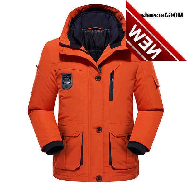 winter fleece thick down jacket men's outdoor warm coats snow parka overcoat windbreaker male hooded parkas, Black 
winter fleece thick down jacket men's outdoor warm coats snow parka overcoat windbreaker male hooded parkas, Black