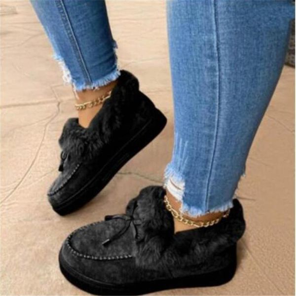boots 2021 fashion women snow fur platform comfort winter shoes ladies casual ankle suede female designer botas mujer, Black
boots 2021 fashion women snow fur platform comfort winter shoes ladies casual ankle suede female designer botas mujer, Black