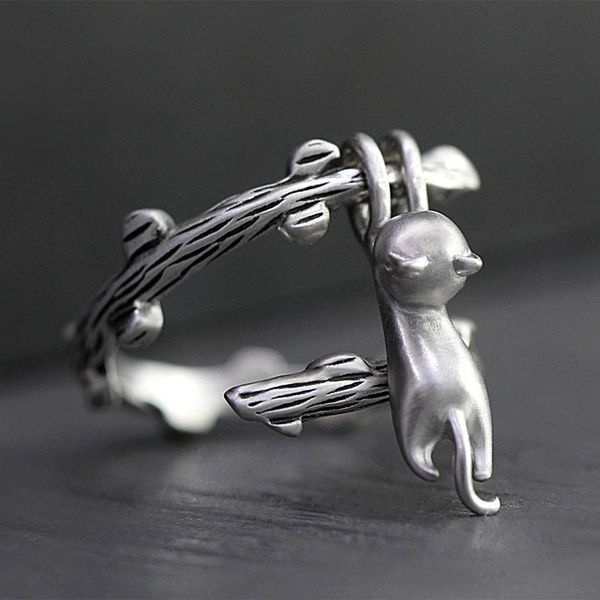 cluster rings mengyi cute small cat ring fashion for women party jewelry birthday gift, Golden;silver
cluster rings mengyi cute small cat ring fashion for women party jewelry birthday gift, Golden;silver