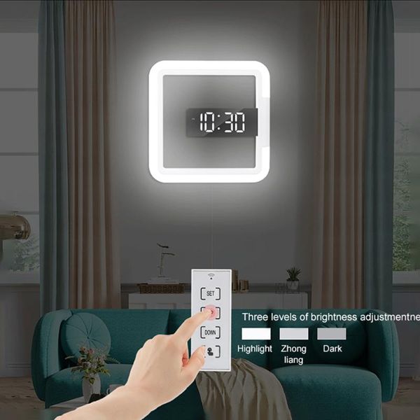 desk & table clocks 3d led digital wall clock alarm mirror hollow watch 7 colors temperature nightlight for home living room decorations
desk & table clocks 3d led digital wall clock alarm mirror hollow watch 7 colors temperature nightlight for home living room decorations