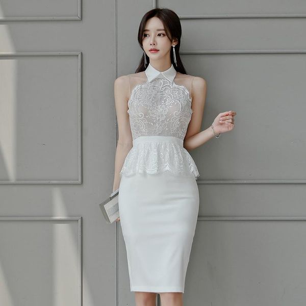 elegant women's floral lace pencil dress summer fashion sleeveless office peplum slim party bodycon casual dresses, Black;gray
elegant women's floral lace pencil dress summer fashion sleeveless office peplum slim party bodycon casual dresses, Black;gray