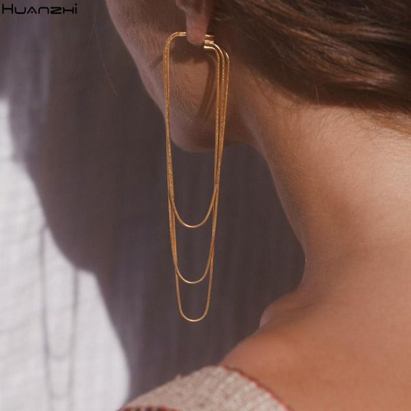 gold sliver color multilayer tassel long ear line personality metal chain stud earrings for women girls jewelry, Golden;silver
gold sliver color multilayer tassel long ear line personality metal chain stud earrings for women girls jewelry, Golden;silver