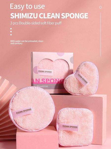 sponges, applicators & cotton 3pcs reusable makeup remover pads wipes microfiber make up removal sponge cleaning tool
sponges, applicators & cotton 3pcs reusable makeup remover pads wipes microfiber make up removal sponge cleaning tool