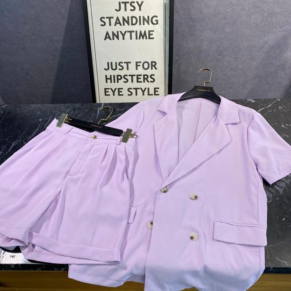 air thin material double pocket short-sleeved suit + five-point shorts two-piece female 0503 two piece dress, White
air thin material double pocket short-sleeved suit + five-point shorts two-piece female 0503 two piece dress, White