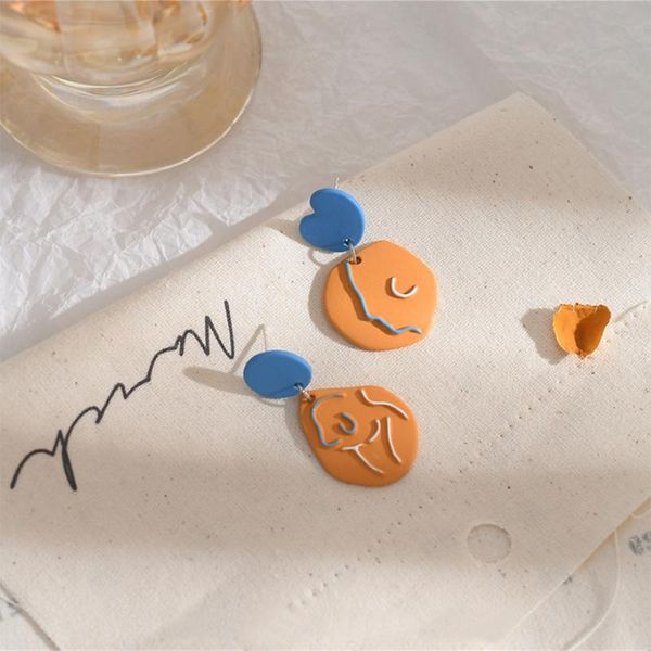 dangle & chandelier contrast color asymmetric matte temperament simple geometry cute earrings individuality jewelry, Silver
dangle & chandelier contrast color asymmetric matte temperament simple geometry cute earrings individuality jewelry, Silver