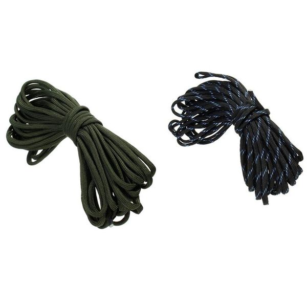 elos-2 pcs 7 rope paracord parachute resistant camping survival army green & black camo outdoor bags
elos-2 pcs 7 rope paracord parachute resistant camping survival army green & black camo outdoor bags