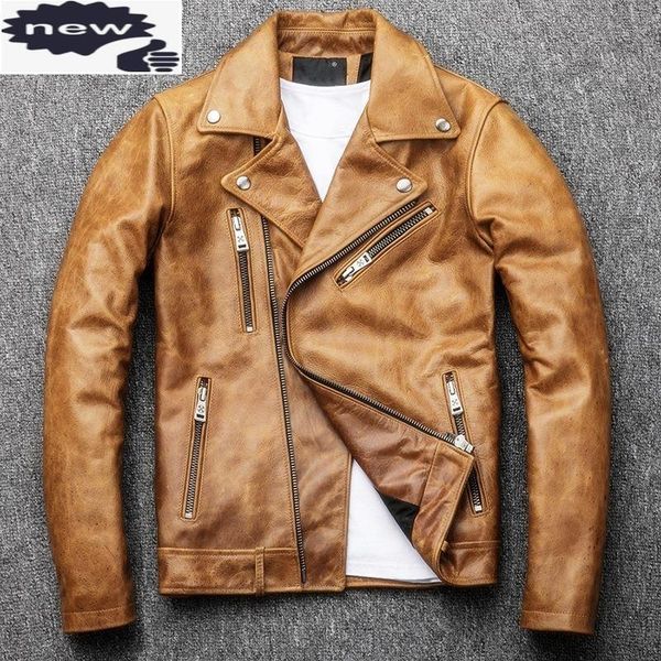 men's leather & faux vintage real biker motorcycle mens zippers slim fit genuine jacket plus size 4xl lapel cowhide male coat, Black
men's leather & faux vintage real biker motorcycle mens zippers slim fit genuine jacket plus size 4xl lapel cowhide male coat, Black
