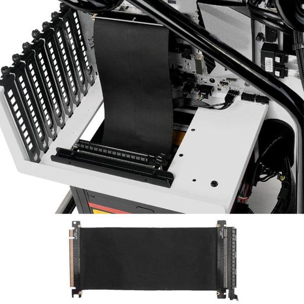 24cm pci express high speed 16x flexible cable card extension port adapter riser graphics video extend cord for chassi computer cables & con
24cm pci express high speed 16x flexible cable card extension port adapter riser graphics video extend cord for chassi computer cables & con