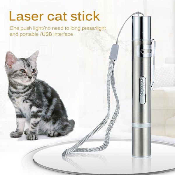 funny usb charging pet laser cat toy red dot light toys pointer pen interactive with products
funny usb charging pet laser cat toy red dot light toys pointer pen interactive with products