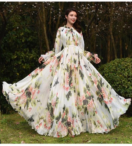 casual dresses long sleeve floral print plus size bohemia beach maxi dress summer loose graduation lightweight chiffon, Black;gray
casual dresses long sleeve floral print plus size bohemia beach maxi dress summer loose graduation lightweight chiffon, Black;gray