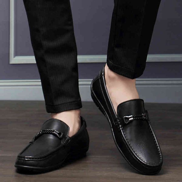 dress shoes men casual fashion genuine leather loafers moccasins slip on 's shallow sneakers peas driving fcuq, Black
dress shoes men casual fashion genuine leather loafers moccasins slip on 's shallow sneakers peas driving fcuq, Black