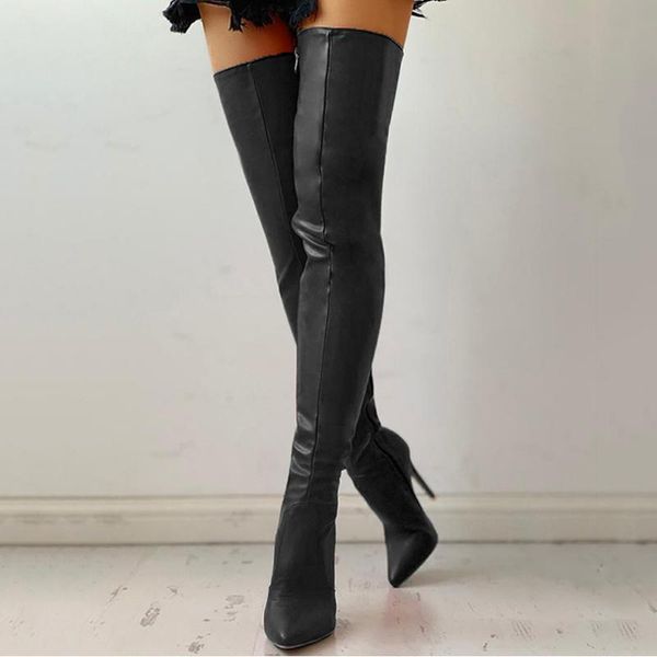 boots women high heels over the knee female red 8cm thigh zipper shoes ladies autumn winter long size 43, Black
boots women high heels over the knee female red 8cm thigh zipper shoes ladies autumn winter long size 43, Black