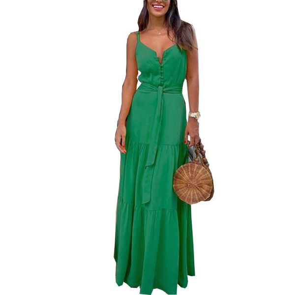 casual dresses elegant button women dress condole belt v neck yellow cotton midi summer female plus size lady beach vestidos, Black;gray
casual dresses elegant button women dress condole belt v neck yellow cotton midi summer female plus size lady beach vestidos, Black;gray