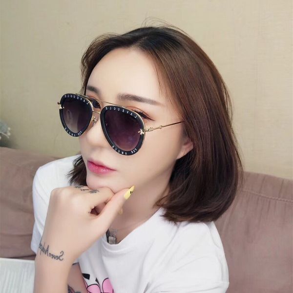 luxury 2208 sunglasses for women designer popular fashion 2208s oval full frame summer style uv protection lens come with case, White;black
luxury 2208 sunglasses for women designer popular fashion 2208s oval full frame summer style uv protection lens come with case, White;black