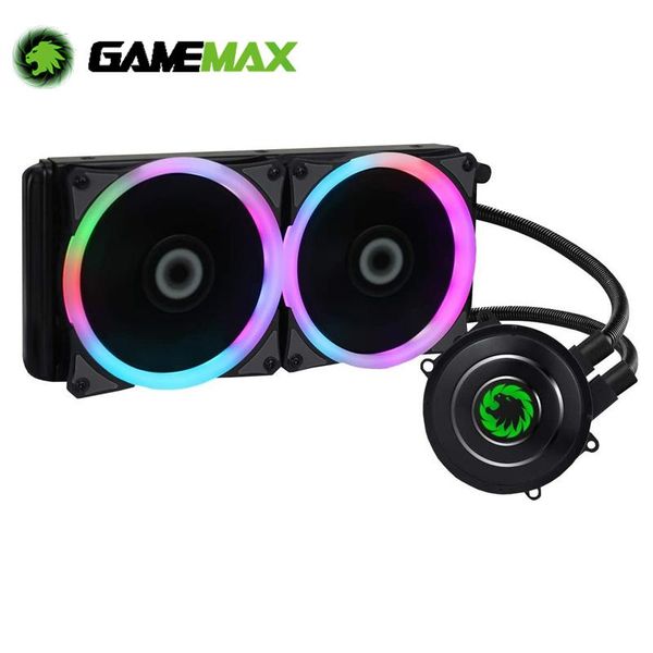 gamemax pc case rgb liquid cooler 2x120mm fan computer cpu water cooling radiator for intel lga1120/1151/2011+am3/am4 fans & coolings
gamemax pc case rgb liquid cooler 2x120mm fan computer cpu water cooling radiator for intel lga1120/1151/2011+am3/am4 fans & coolings