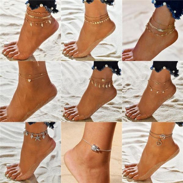 anklets modyle gold color crystal sequins anklet set for women beach foot jewelry vintage statement boho style summer, Red;blue
anklets modyle gold color crystal sequins anklet set for women beach foot jewelry vintage statement boho style summer, Red;blue