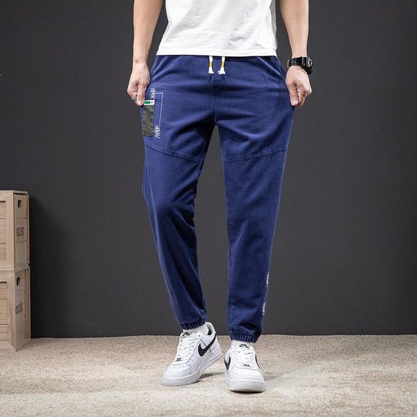 men's pants spring summer black blue casual men streetwear joggers ankle-length sweatpants male harem trousers plus size 6xl 7xl 8xl 
men's pants spring summer black blue casual men streetwear joggers ankle-length sweatpants male harem trousers plus size 6xl 7xl 8xl