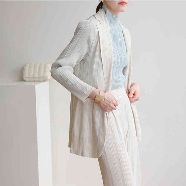 women's suits & blazers deat pleated blazer coat woman full sleeve notched one button solid thin jackets office lady style autumn fashi, White;black
women's suits & blazers deat pleated blazer coat woman full sleeve notched one button solid thin jackets office lady style autumn fashi, White;black