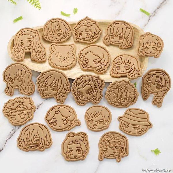 baking moulds 6/12/24pcs cookie tools cutter mould demon slayer biscuit press icing set stamp mold dessert kitchen gadgets
baking moulds 6/12/24pcs cookie tools cutter mould demon slayer biscuit press icing set stamp mold dessert kitchen gadgets