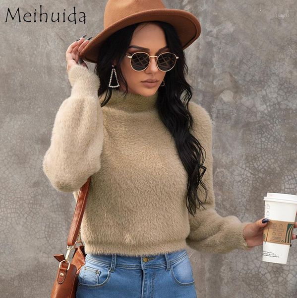 women sweaters plush fall knitted jumper loose elastic party high neck autumn winter warm solid color clothes for female women's, White;black
women sweaters plush fall knitted jumper loose elastic party high neck autumn winter warm solid color clothes for female women's, White;black