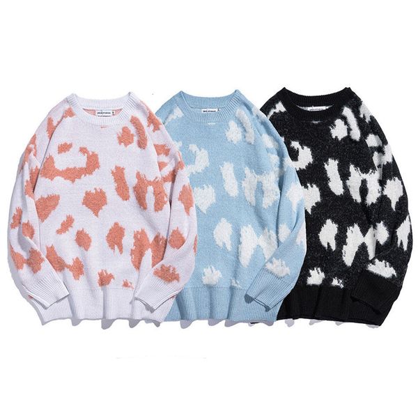 men's sweaters and women's soft woolen sweaters, japanese street clothes, hip hop, leisure, couple knitted, White;black
men's sweaters and women's soft woolen sweaters, japanese street clothes, hip hop, leisure, couple knitted, White;black