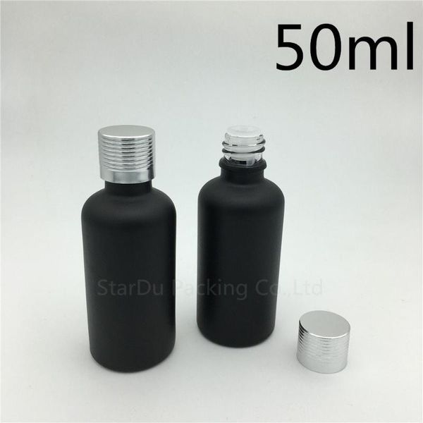 200pcs 50ml black frosted glass bottle vials essential oil with silvery screw cap perfume bottles storage & jars
200pcs 50ml black frosted glass bottle vials essential oil with silvery screw cap perfume bottles storage & jars