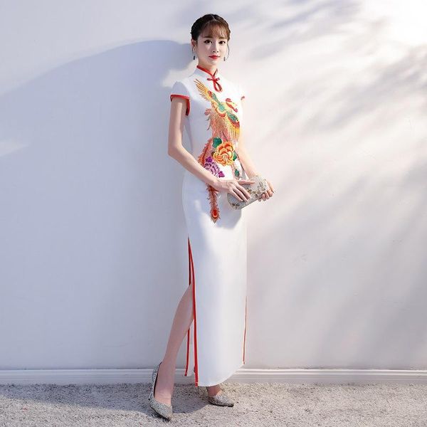 white womens spring long cheongsam fashion chinese style lady mandarin collar qipao slim party dress vestido s-4xl ethnic clothing, Red
white womens spring long cheongsam fashion chinese style lady mandarin collar qipao slim party dress vestido s-4xl ethnic clothing, Red