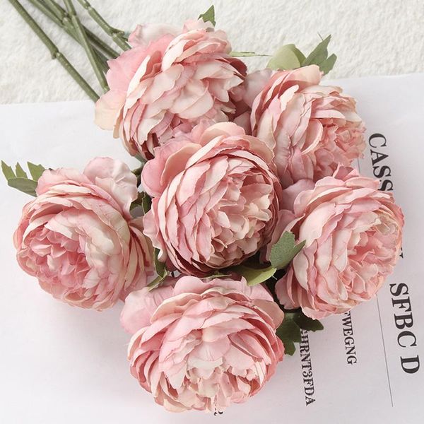 decorative flowers & wreaths 1/3/5pcs simulation peony bouquet artificial rose wedding living room home decoration bridal craft fake plants
decorative flowers & wreaths 1/3/5pcs simulation peony bouquet artificial rose wedding living room home decoration bridal craft fake plants