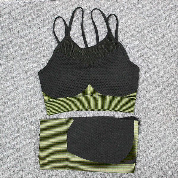 tracksuits seamless autumn and winter knitted hip lifting elastic fitness yoga suit, Gray
tracksuits seamless autumn and winter knitted hip lifting elastic fitness yoga suit, Gray