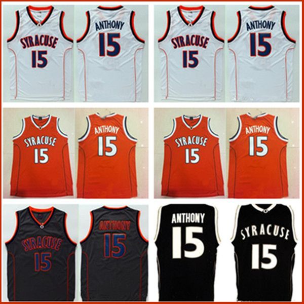15 camerlo anthony jersey college ncaa men syracuse university orange basketball jerseys for sport fans embroidery black white wear universi, Black;red
15 camerlo anthony jersey college ncaa men syracuse university orange basketball jerseys for sport fans embroidery black white wear universi, Black;red