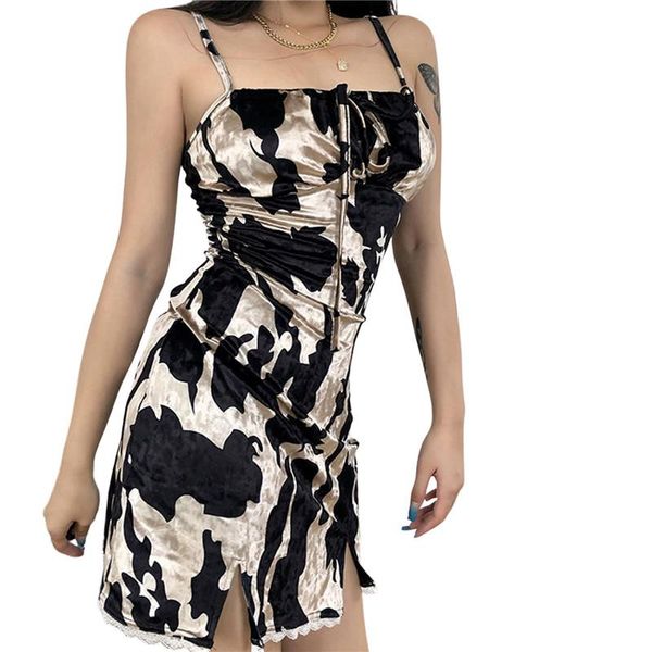 casual dresses summer women's strap sleeveless club bodycon mini dress 2021 fashion ladies vintage print spaghetti tie knot split vesti, Black;gray
casual dresses summer women's strap sleeveless club bodycon mini dress 2021 fashion ladies vintage print spaghetti tie knot split vesti, Black;gray