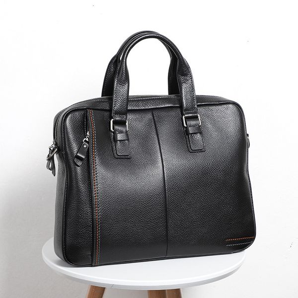 briefcase leather handbag men's leisure computer bag messenger shoulder large capacity
briefcase leather handbag men's leisure computer bag messenger shoulder large capacity