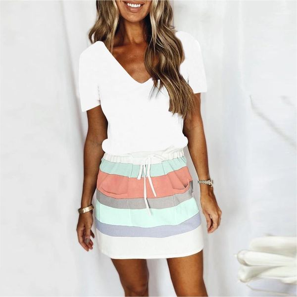 casual dresses 40# v-neck short sleeve mini dress women back drawstring striped print loose vintage for 2021, Black;gray
casual dresses 40# v-neck short sleeve mini dress women back drawstring striped print loose vintage for 2021, Black;gray