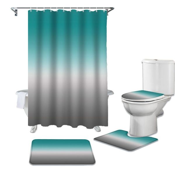 cyan turquoise gray gradient shower curtain set carpet cover toilet bath mat waterproof bathroom curtains
cyan turquoise gray gradient shower curtain set carpet cover toilet bath mat waterproof bathroom curtains