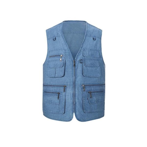 men's vests casual outdoor work journalist pographer fishing vest, cotton men multi-pocket vest, Black;white
men's vests casual outdoor work journalist pographer fishing vest, cotton men multi-pocket vest, Black;white