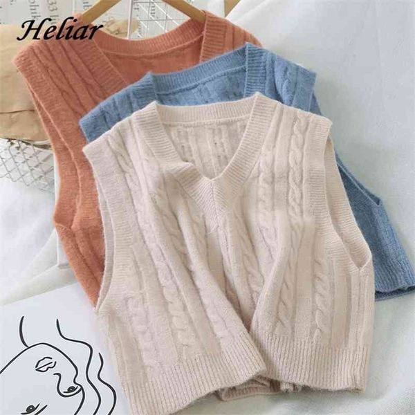 women winter casual knitting vest female knitted tank ladies sleeveless solid simple jacket 210518, Black;white
women winter casual knitting vest female knitted tank ladies sleeveless solid simple jacket 210518, Black;white