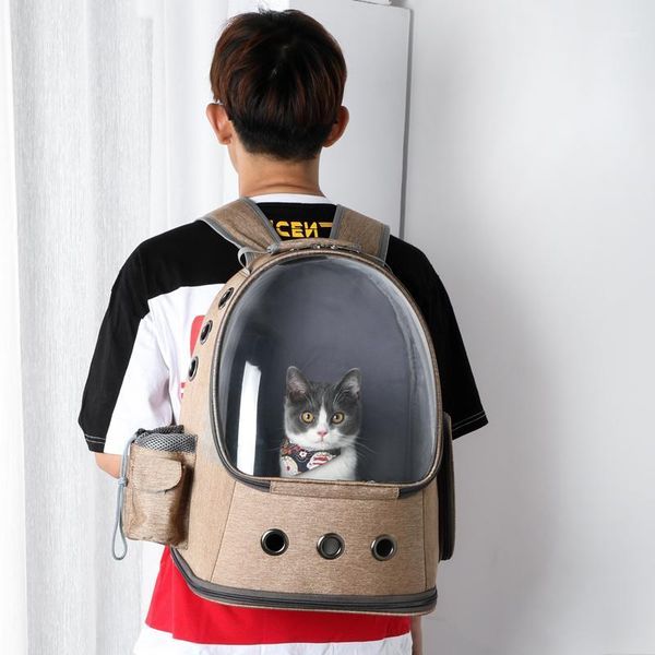 cat carriers,crates & houses carrier bag space pet backpack breathable portable outdoor travel for dog double shoulder cl92302
cat carriers,crates & houses carrier bag space pet backpack breathable portable outdoor travel for dog double shoulder cl92302