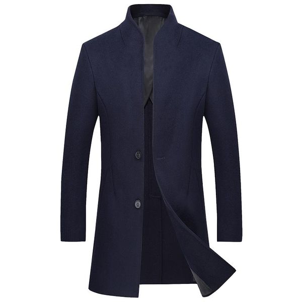 men's wool & blends long in the manual cloth coat of 2021 autumn winters is recreational pure double male mn1189 - component's, Black
men's wool & blends long in the manual cloth coat of 2021 autumn winters is recreational pure double male mn1189 - component's, Black