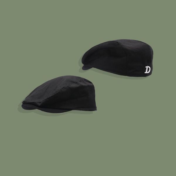 berets japanese retro sboy cap british three-dimensional letter embroidery forward is good with beret hat men's women trend, Blue;gray
berets japanese retro sboy cap british three-dimensional letter embroidery forward is good with beret hat men's women trend, Blue;gray