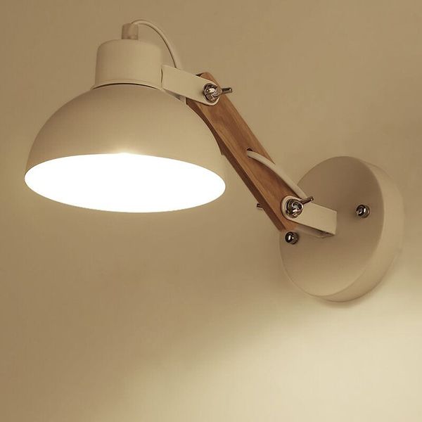 modern nordic wood wall lamp black and white bedside lights adjustable bedroom home decor e27 110v 220v bd81247
modern nordic wood wall lamp black and white bedside lights adjustable bedroom home decor e27 110v 220v bd81247