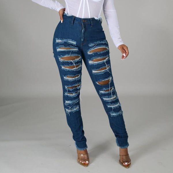 women's jeans autumn denim women slim plus size ripped hole long regular high waist for 2021 pantalones, Blue
women's jeans autumn denim women slim plus size ripped hole long regular high waist for 2021 pantalones, Blue