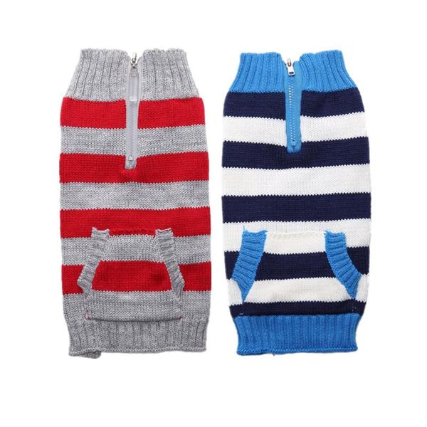 winter pet dog sweater clothes warm puppy cat striped jumpers chihuahua knitwear pullovers costumes for small large dogs cats apparel
winter pet dog sweater clothes warm puppy cat striped jumpers chihuahua knitwear pullovers costumes for small large dogs cats apparel