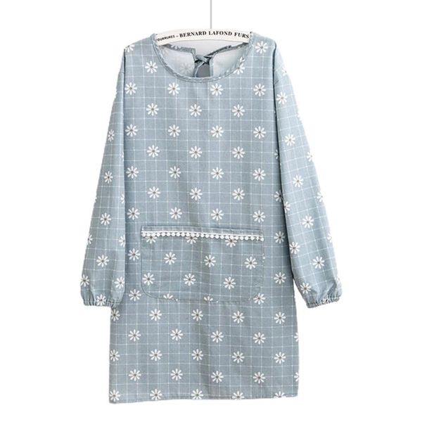 long-sleeved daisy aprons with pockets for women cooking and baking bbq cleaning drop
long-sleeved daisy aprons with pockets for women cooking and baking bbq cleaning drop